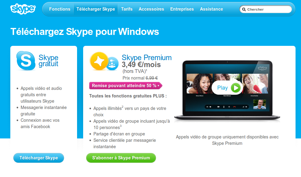 telecharger skype