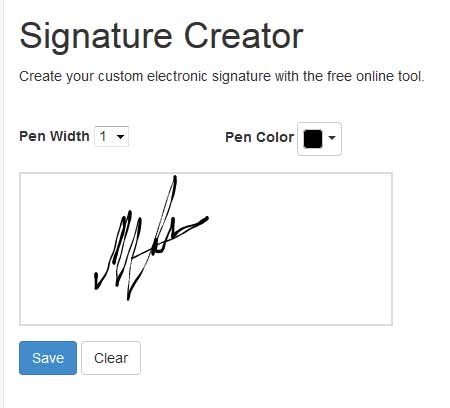 Créer une signature numérique en ligne

