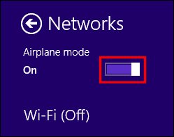 mode avion