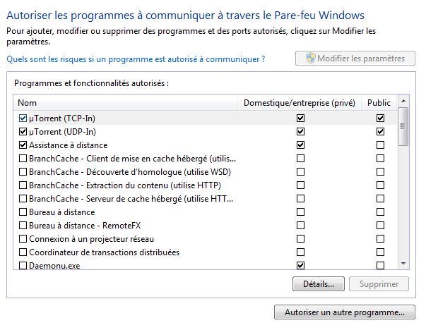 Configurer Le Pare Feu Dans Windows 7 8