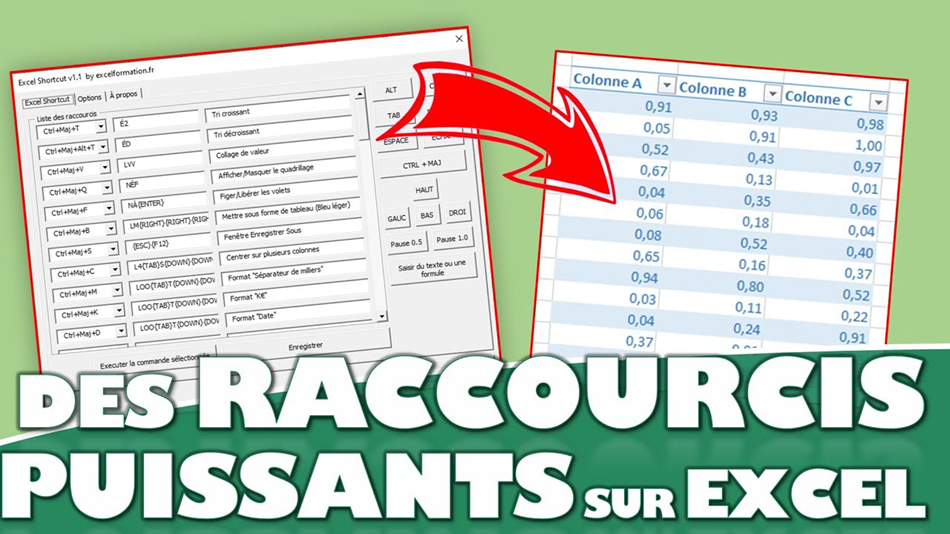 Raccourcis Clavier Excel Puissants 