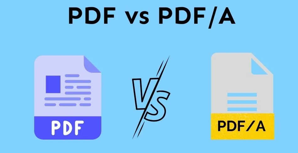 Différence entre le format PDF et PDF/A 