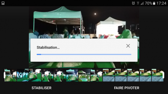 stabiliser vos vidéos avec Google Photos