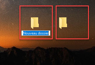 renommer dossier windows 10