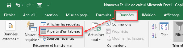 supprimer les valeurs en double avec Power Query excel