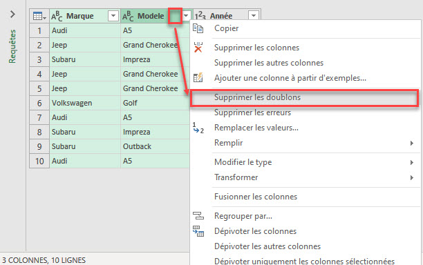 Eliminar duplicados basados ​​en una o más columnas de Excel