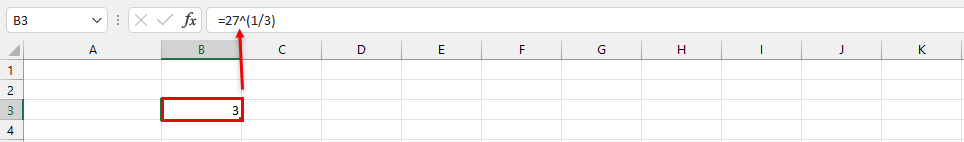 résultat du calcul racine carré